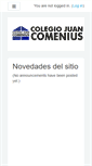 Mobile Screenshot of moodle.comenius.es